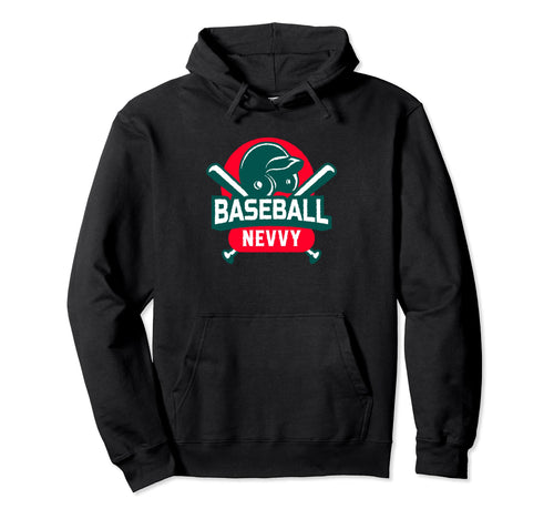 Baseball Nevvy Baseball Player Nephew Hoodie - Novelty Apparel for Adults - T-Shirt, Sweatshirt, Hoodie