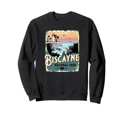 Biscayne National Park Florida Usa Sweatshirt - Fun Novelty Design Unisex - T-Shirt, Sweatshirt, Hoodie