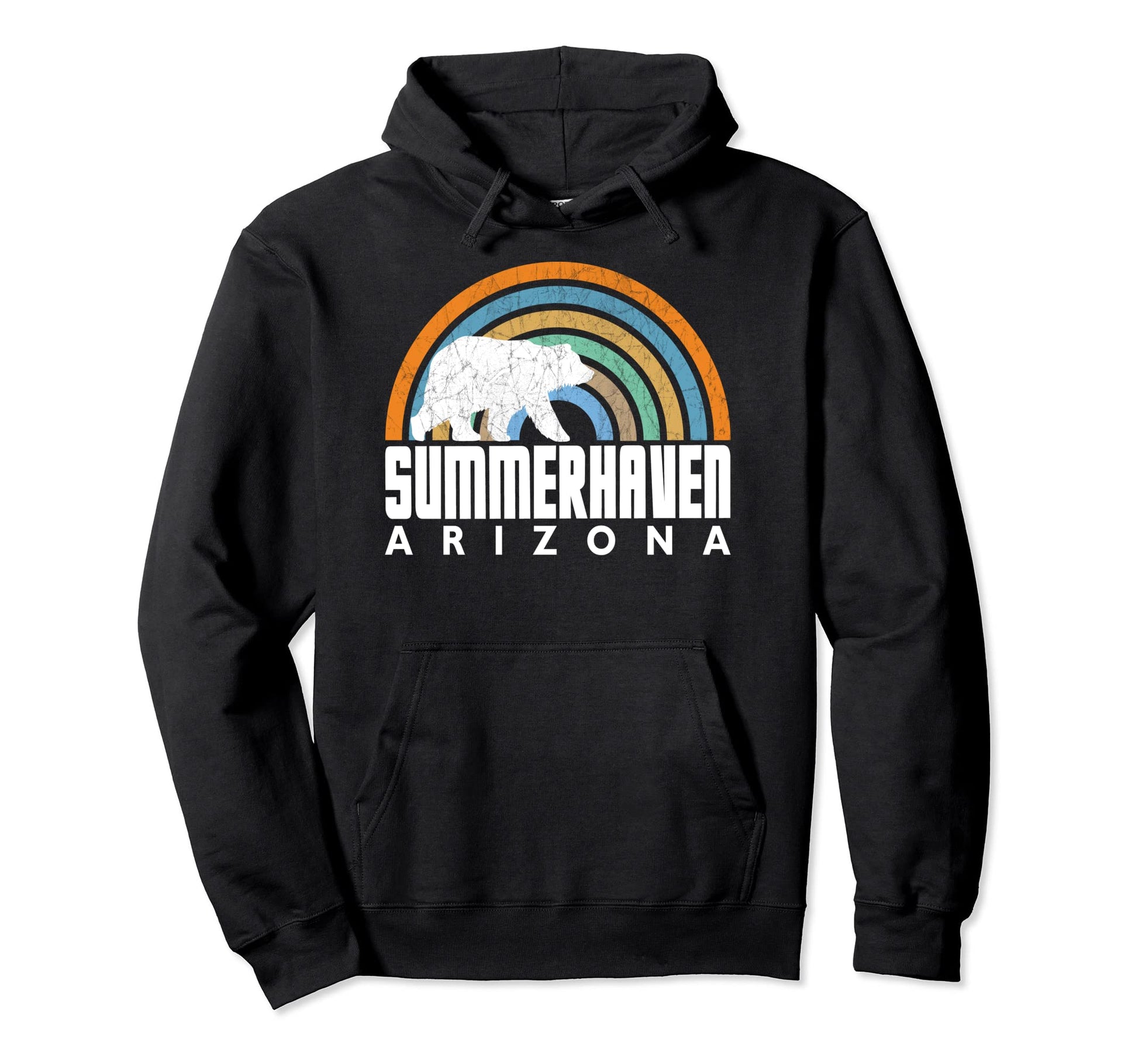 Summerhaven Az Rainbow Bear Summerhaven Hoodie - Aesthetic Graphic Unisex - T-Shirt, Sweatshirt, Hoodie