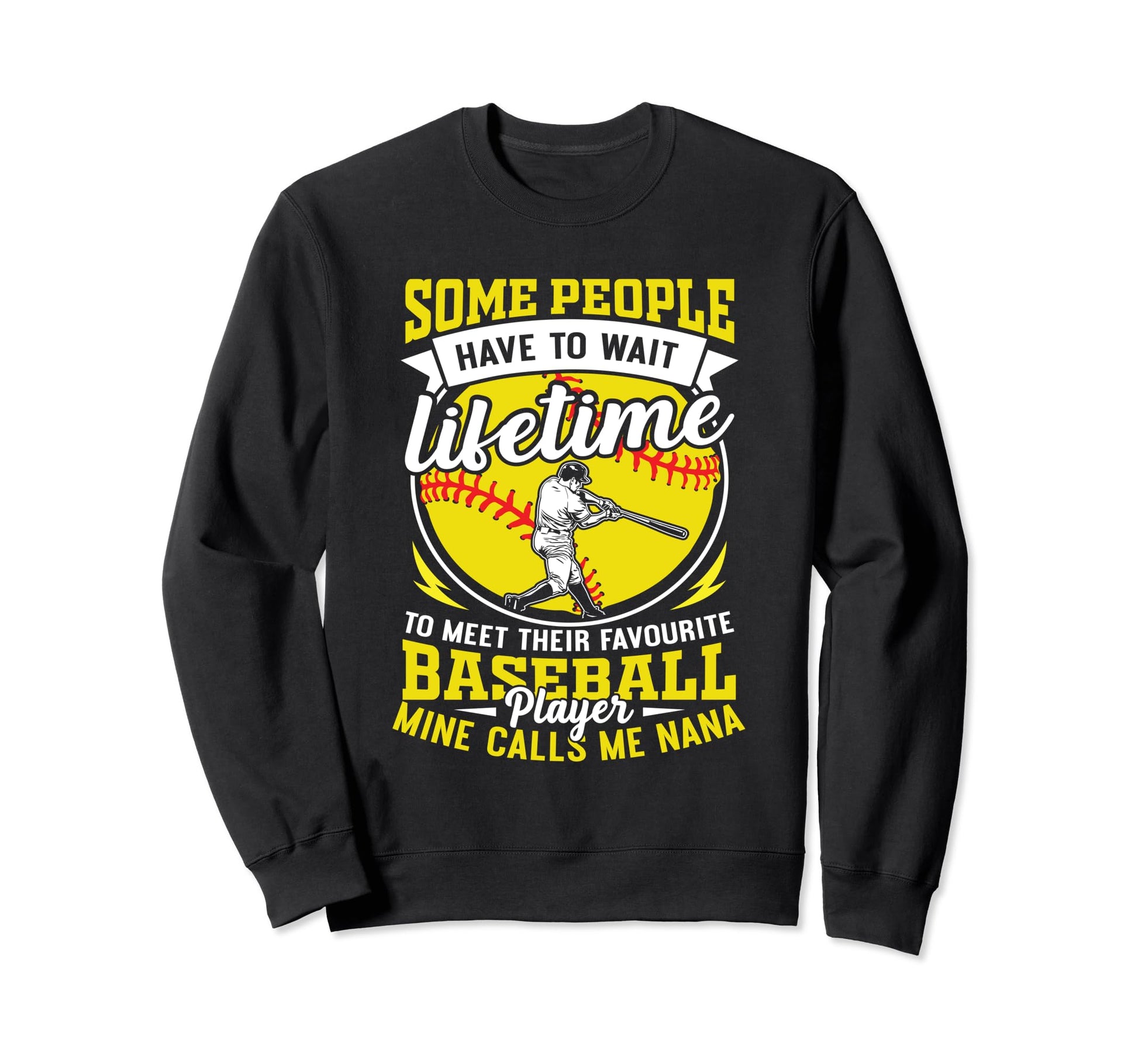 My Favorite Baseball Player Calls Me Sweatshirt - Minimalist Print Unisex - T-Shirt, Sweatshirt, Hoodie