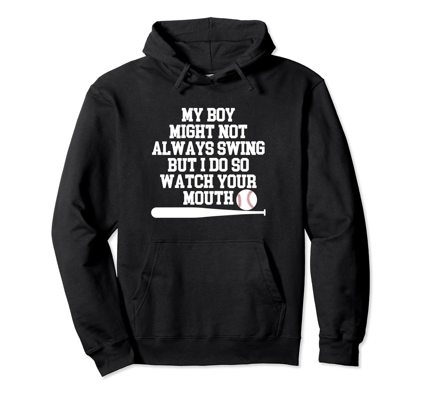 My Might Not Always Swing But I Do So Hoodie - Minimalist Print for Adults - T-Shirt, Sweatshirt, Hoodie