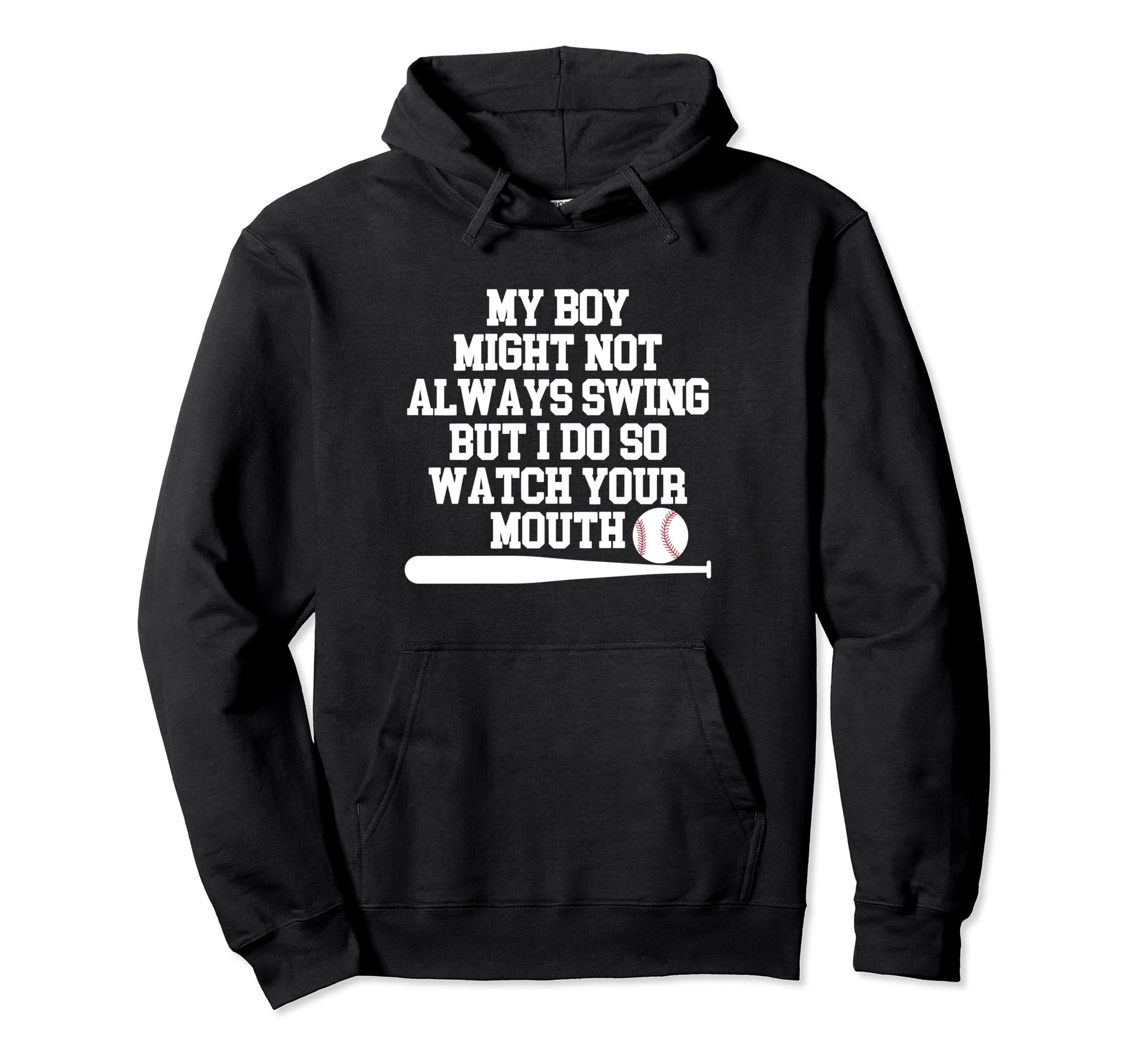 My Might Not Always Swing But I Do So Hoodie - Minimalist Print for Adults - T-Shirt, Sweatshirt, Hoodie