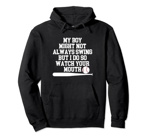 My Might Not Always Swing But I Do So Hoodie - Minimalist Print for Adults - T-Shirt, Sweatshirt, Hoodie