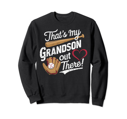 Baseball Grandma Grandmother Granny Sweatshirt - Graphic Print Unisex - T-Shirt, Sweatshirt, Hoodie