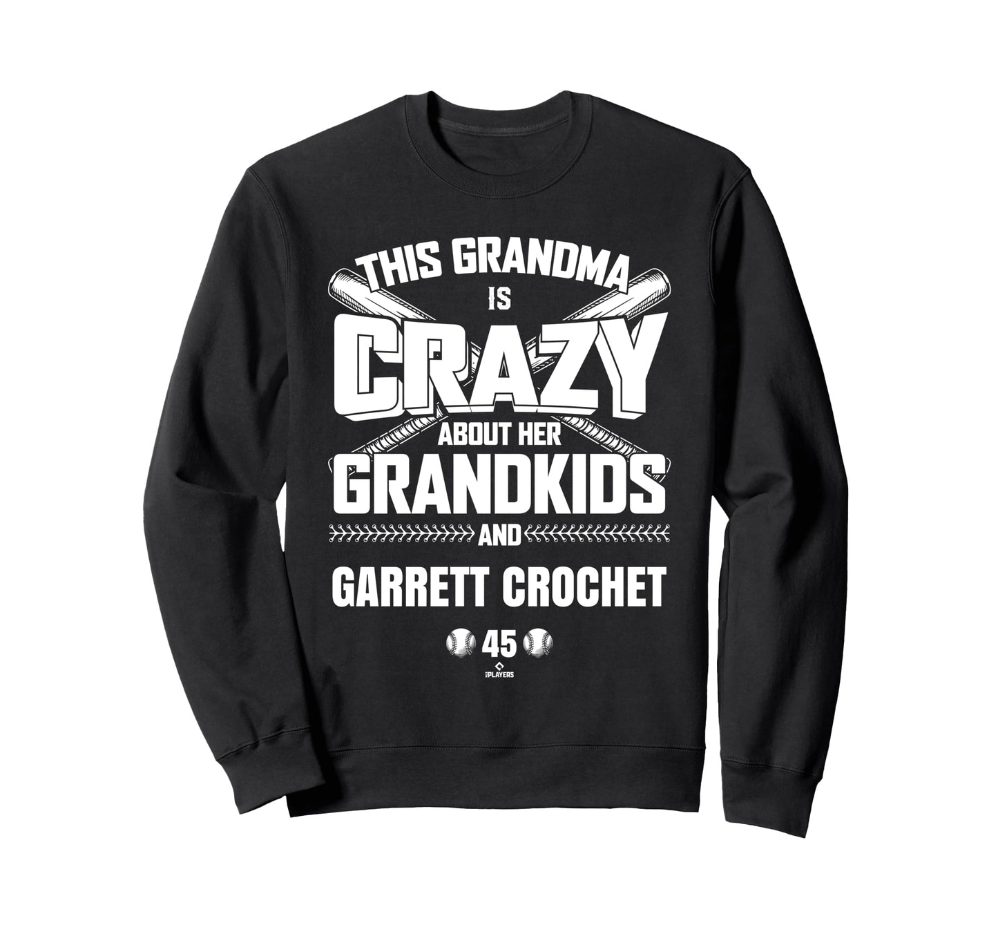 Grandma Crazy Garrett Crochet Chicago Sweatshirt - Custom Art Print Unisex - T-Shirt, Sweatshirt, Hoodie