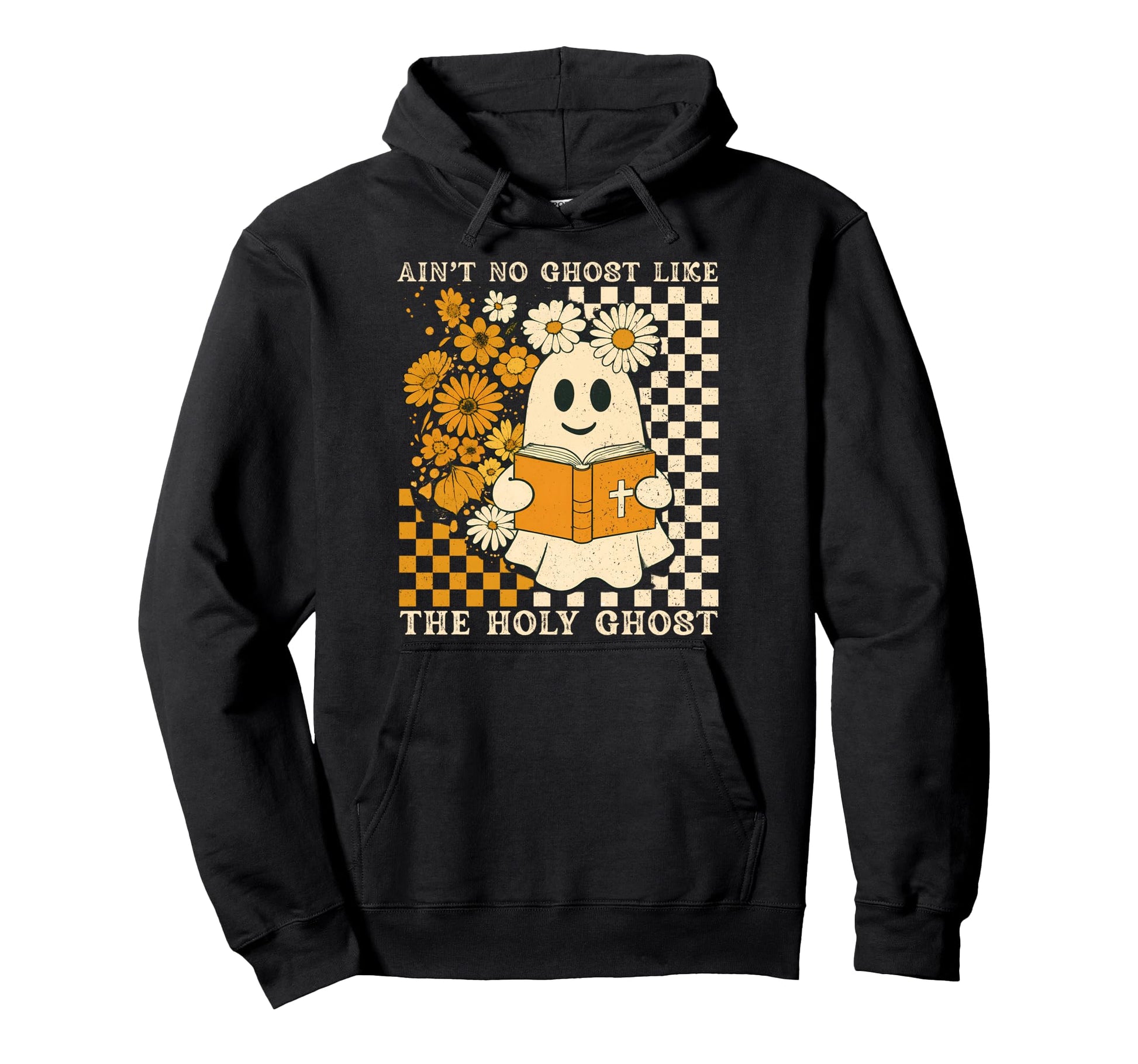 Aint No Ghost Like Ghost Christian Floral Hoodie - Graphic Print Men Women - T-Shirt, Sweatshirt, Hoodie