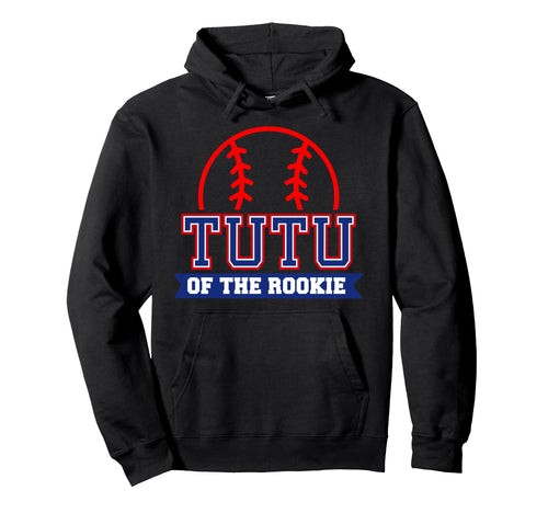 Tutu Rookie 1St Birthday Baseball Hoodie - Custom Art Print for Adults - T-Shirt, Sweatshirt, Hoodie