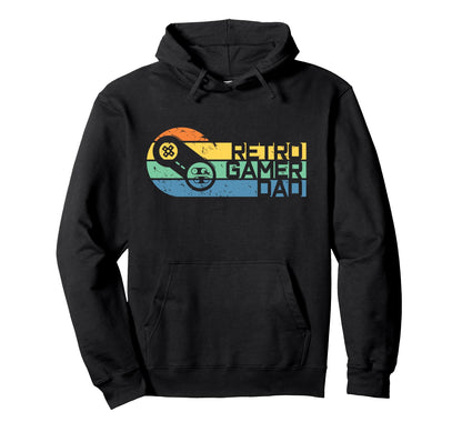 Gaming Father Video Games Fathers Hoodie - Casual Everyday Wear for Adults - T-Shirt, Sweatshirt, Hoodie
