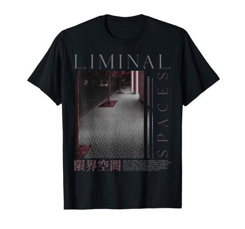 Liminal Aesthetic Vaporwave Japanese T-Shirt - Streetwear Style Unisex - T-Shirt, Sweatshirt, Hoodie