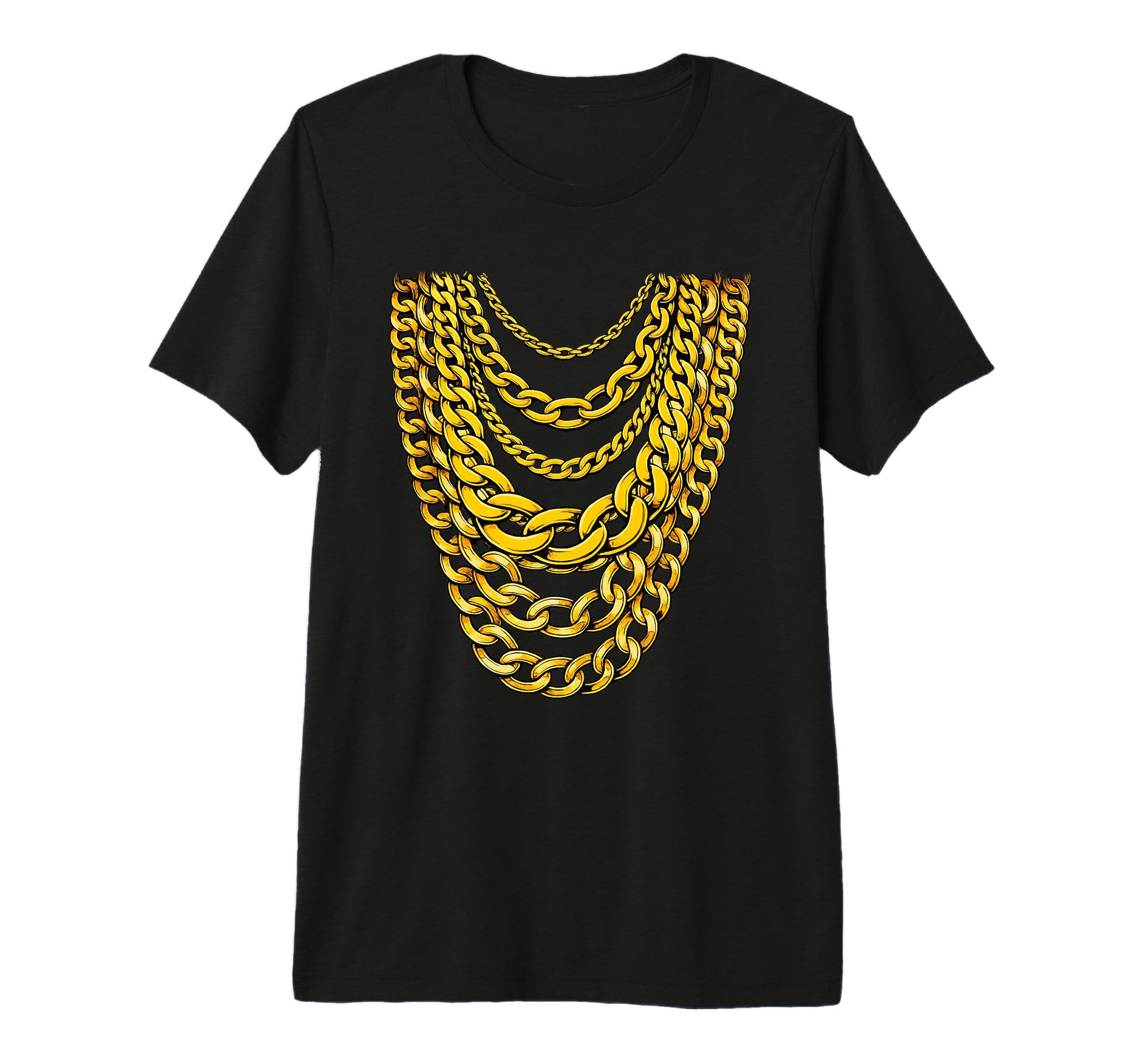 Chains 80S 90S Old School Hip Hop T-Shirt - Aesthetic Graphic Men Women - T-Shirt, Sweatshirt, Hoodie
