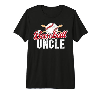 Mens Baseball Uncle Baseball Player T-Shirt - Unique Graphic for Adults - T-Shirt, Sweatshirt, Hoodie