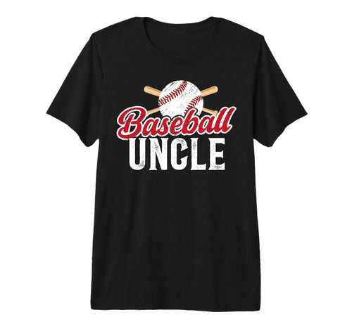 Mens Baseball Uncle Baseball Player T-Shirt - Unique Graphic for Adults - T-Shirt, Sweatshirt, Hoodie