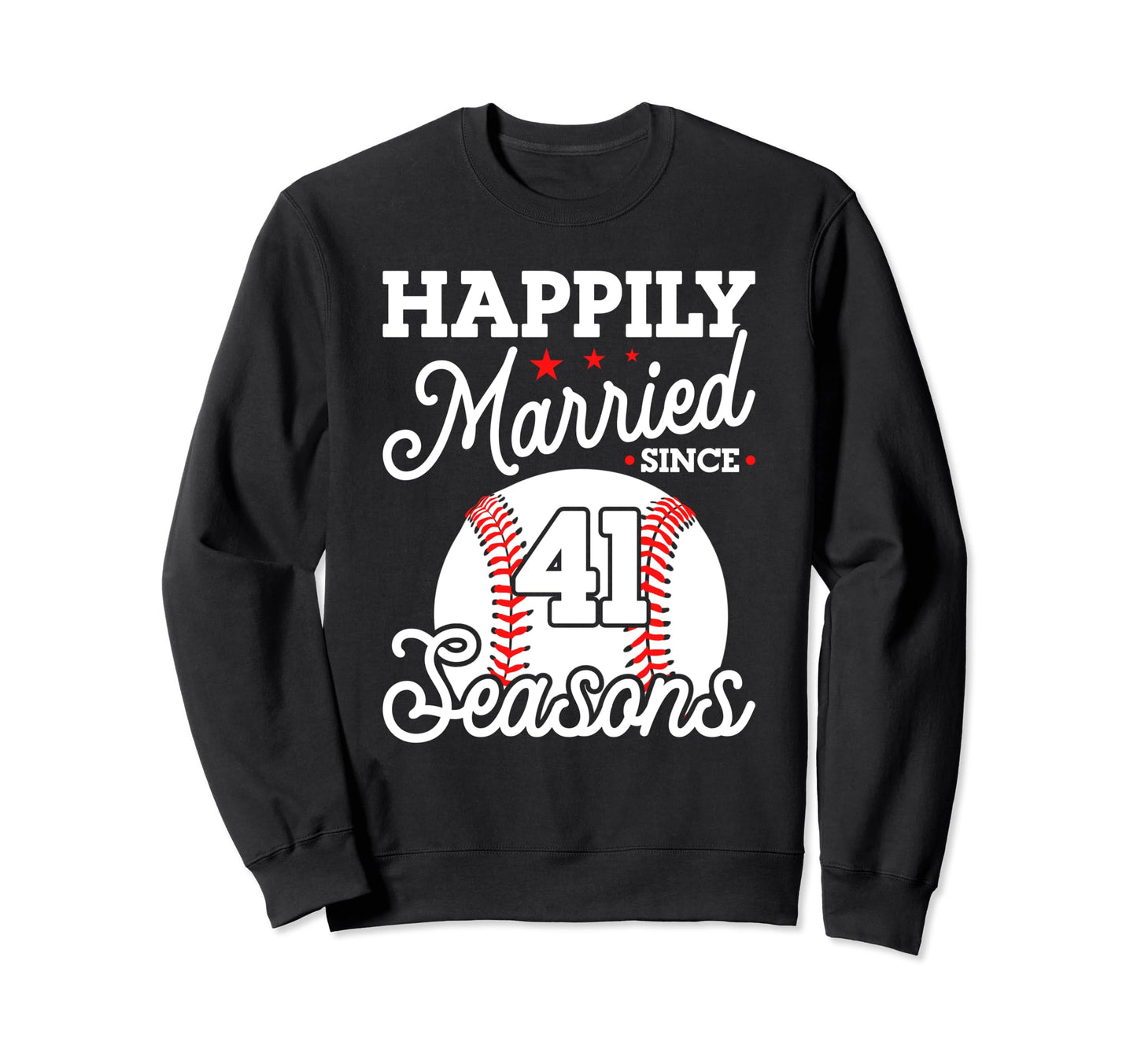 41St Wedding Anniversary Sweatshirt - Aesthetic Graphic for Adults - T-Shirt, Sweatshirt, Hoodie