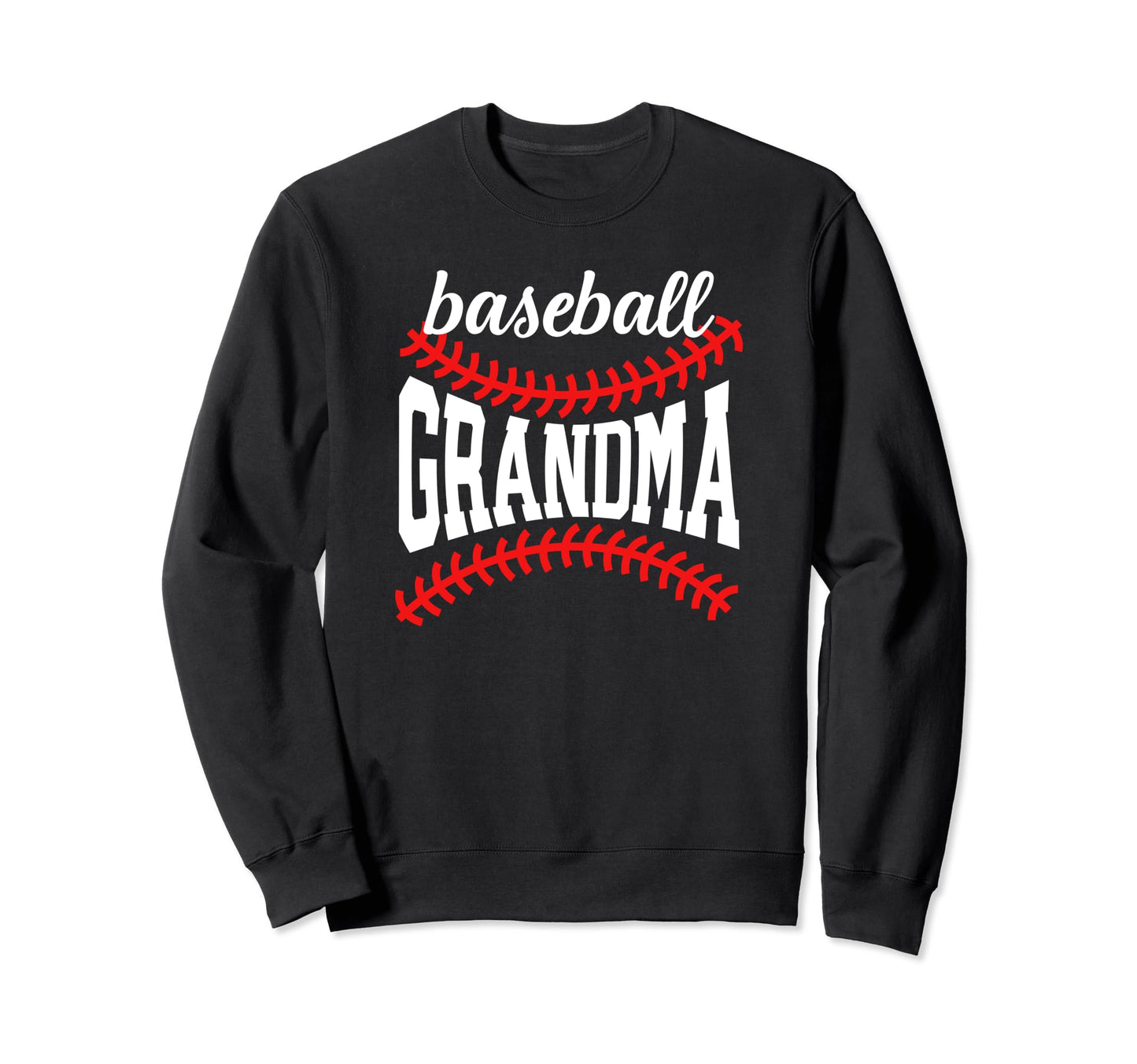 Baseball Grandma Game Day Baseball Sweatshirt - Trendy Graphic Unisex - T-Shirt, Sweatshirt, Hoodie