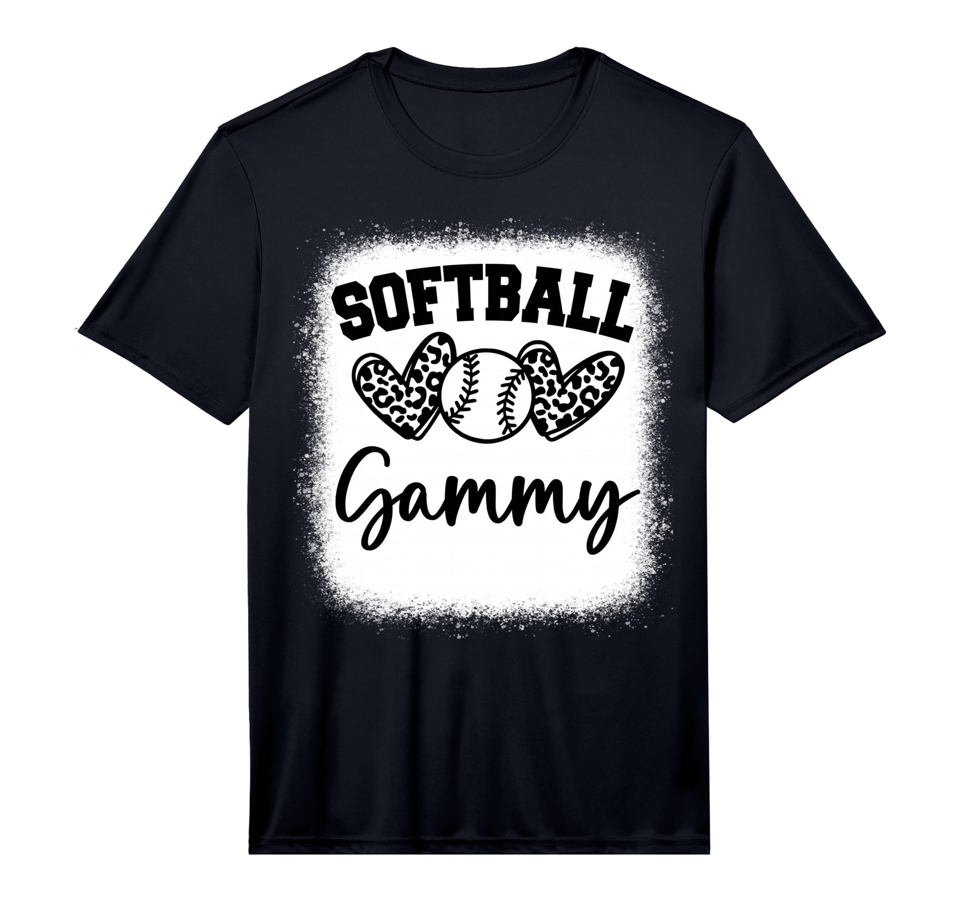 Personalized Baseball Heart Gammy Baseball T-Shirt - Unique Graphic Unisex - T-Shirt, Sweatshirt, Hoodie