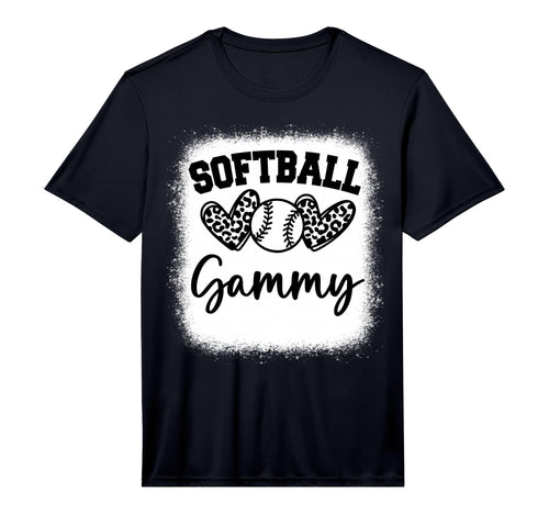 Personalized Baseball Heart Gammy Baseball T-Shirt - Unique Graphic Unisex - T-Shirt, Sweatshirt, Hoodie