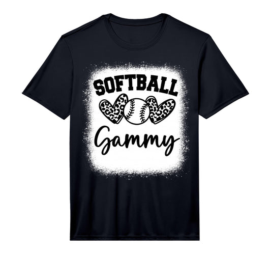 Personalized Baseball Heart Gammy Baseball T-Shirt - Unique Graphic Unisex - T-Shirt, Sweatshirt, Hoodie
