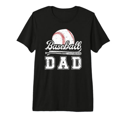 Mens Baseball Dad Baseball Player T-Shirt - Fun Novelty Design for Adults - T-Shirt, Sweatshirt, Hoodie