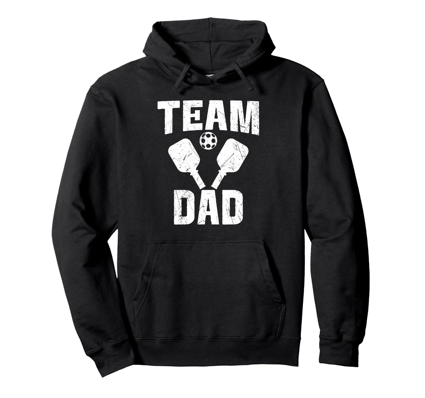 Pickleball Dad Proud Game Day Sports Hoodie - Casual Everyday Wear Unisex - T-Shirt, Sweatshirt, Hoodie