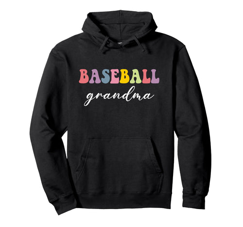 Baseball Grandma Baseball Player Stylish Hoodie - Unique Graphic Men Women - T-Shirt, Sweatshirt, Hoodie