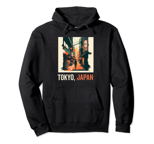 Japanese Aesthetic Tokyo Vaporwave Japan Hoodie - Custom Art Print Unisex - T-Shirt, Sweatshirt, Hoodie