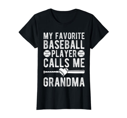 My Favorite Baseball Player Calls Me T-Shirt - Minimalist Print Unisex - T-Shirt, Sweatshirt, Hoodie