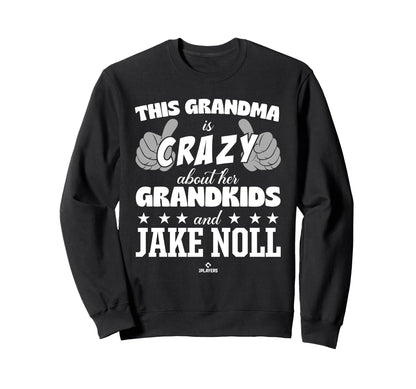 Grandma Crazy Jake Noll Prospect Sweatshirt - Minimalist Print Men Women - T-Shirt, Sweatshirt, Hoodie