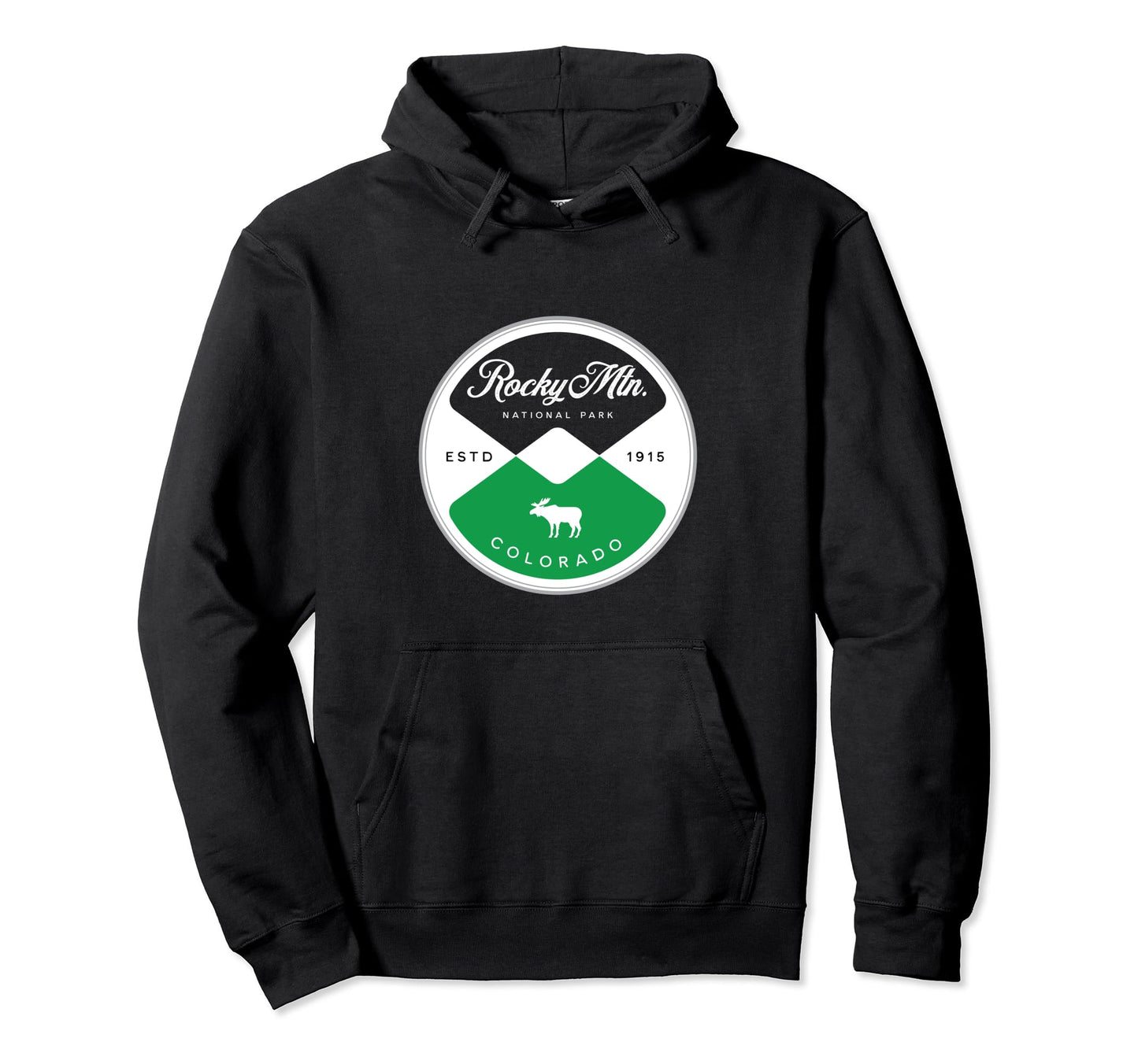 Rocky Mountain National Park Colorado Hoodie - Trendy Graphic Men Women - T-Shirt, Sweatshirt, Hoodie