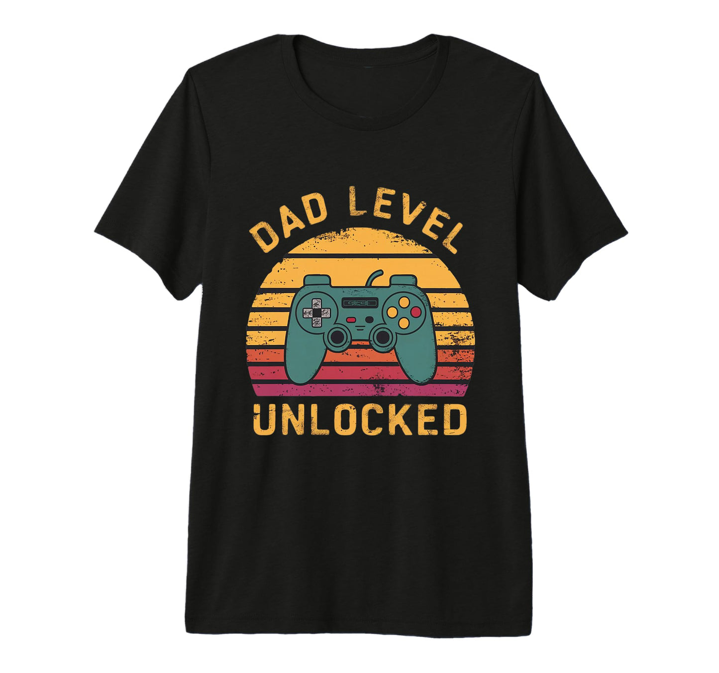 Dad Level Unlocked Funny New Dad Gifts T-Shirt - Fun Novelty Design Unisex - T-Shirt, Sweatshirt, Hoodie