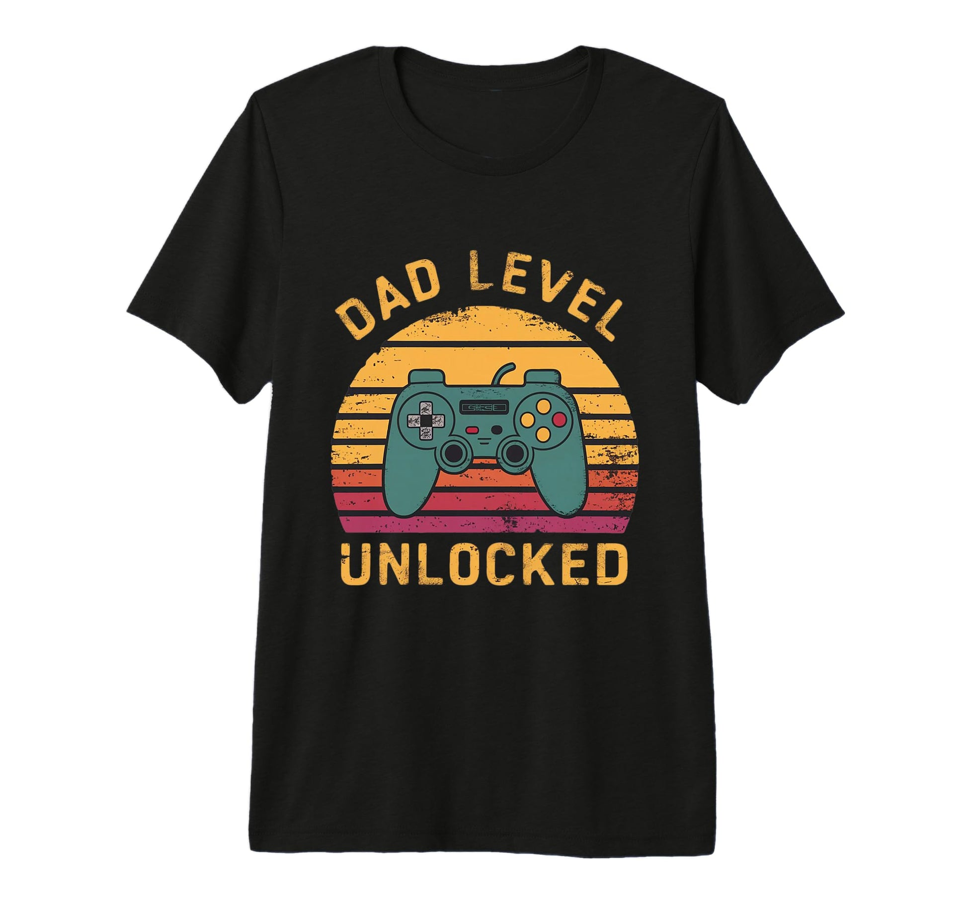 Dad Level Unlocked Funny New Dad Gifts T-Shirt - Fun Novelty Design Unisex - T-Shirt, Sweatshirt, Hoodie