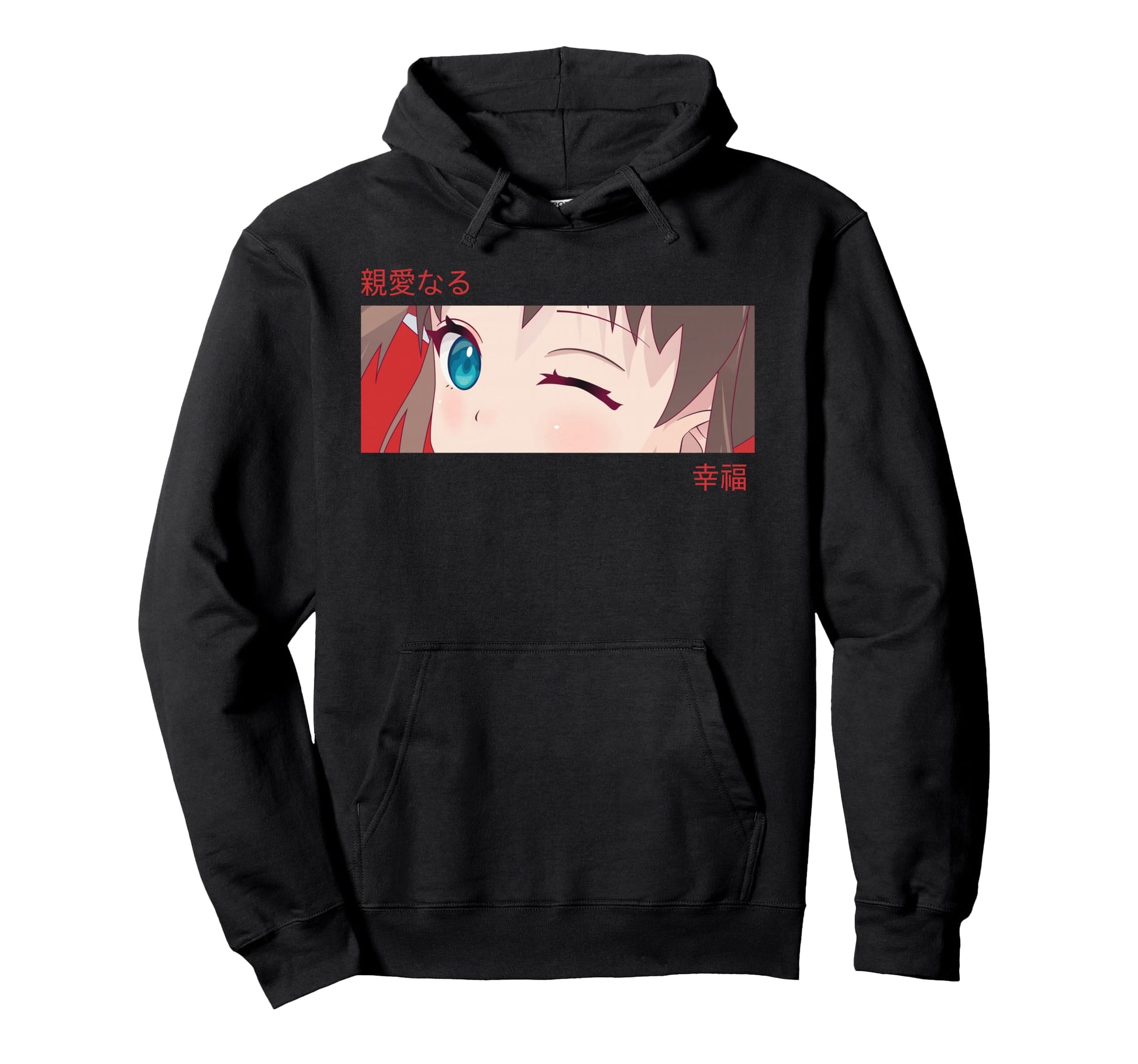 Anime Eyes Japan Culture Art Japanese Hoodie - Aesthetic Graphic Men Women - T-Shirt, Sweatshirt, Hoodie
