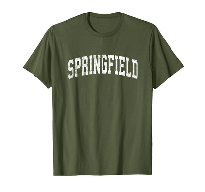 Springfield Missouri Mo Varsity Sports T-Shirt - Novelty Apparel Unisex - T-Shirt, Sweatshirt, Hoodie