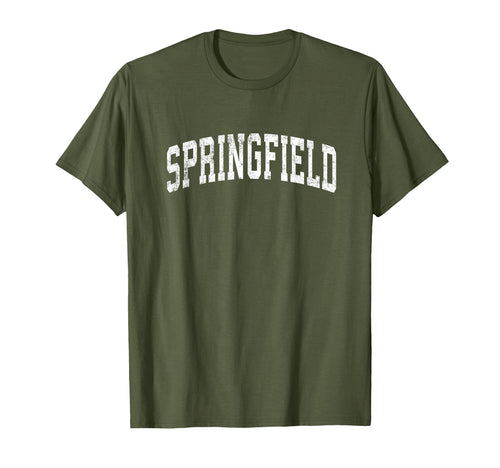 Springfield Missouri Mo Varsity Sports T-Shirt - Novelty Apparel Unisex - T-Shirt, Sweatshirt, Hoodie