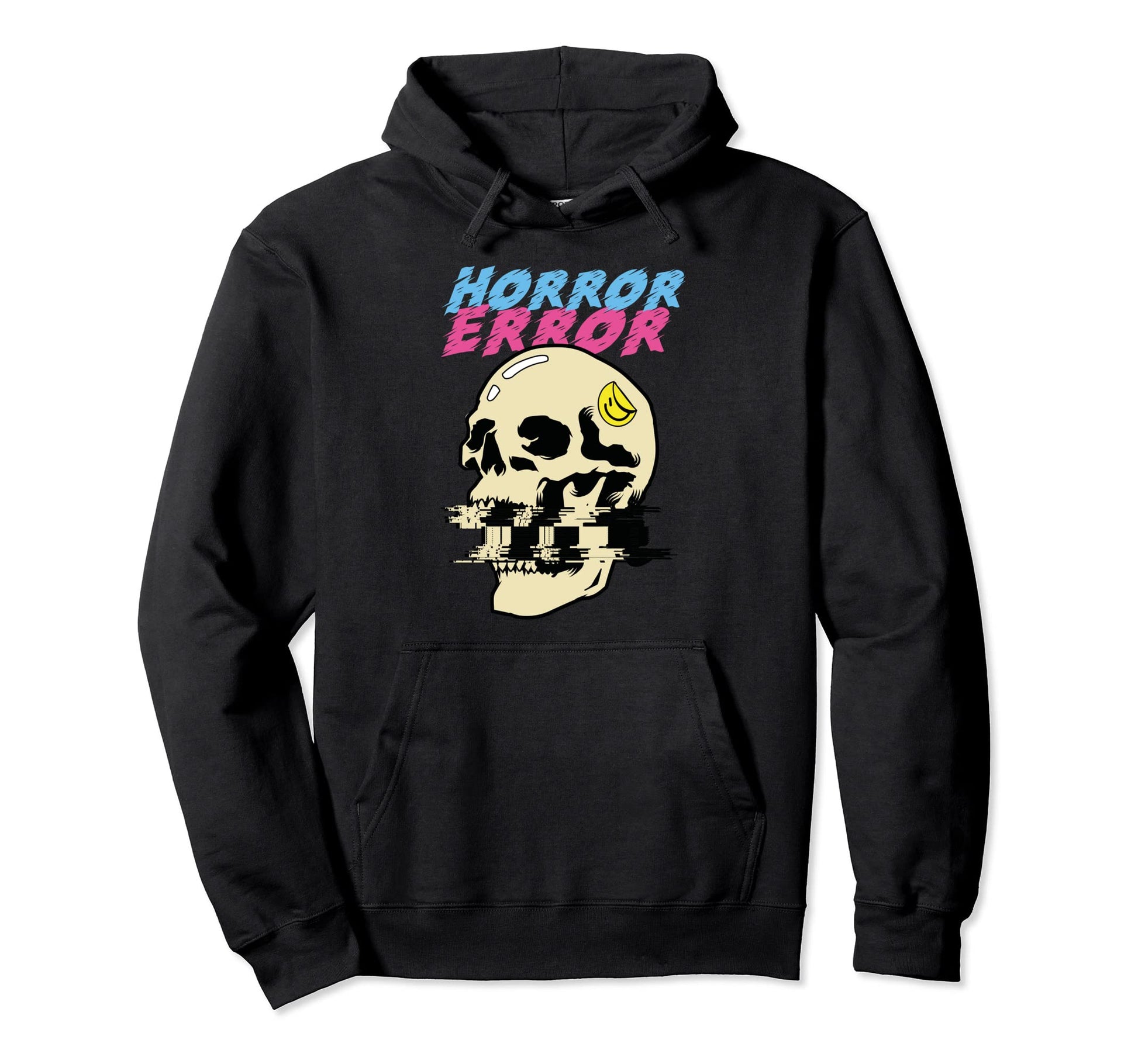 Vaporwave Aesthetic 80S Glitch Hoodie - Fun Novelty Design for Adults - T-Shirt, Sweatshirt, Hoodie