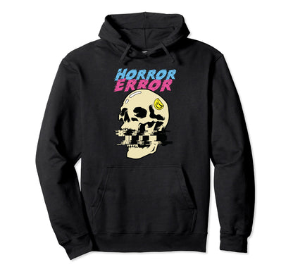 Vaporwave Aesthetic 80S Glitch Hoodie - Fun Novelty Design for Adults - T-Shirt, Sweatshirt, Hoodie