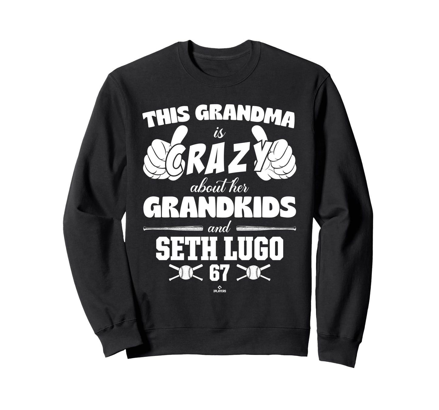 Grandma Crazy Seth Lugo Kansas Sweatshirt - Streetwear Style Men Women - T-Shirt, Sweatshirt, Hoodie