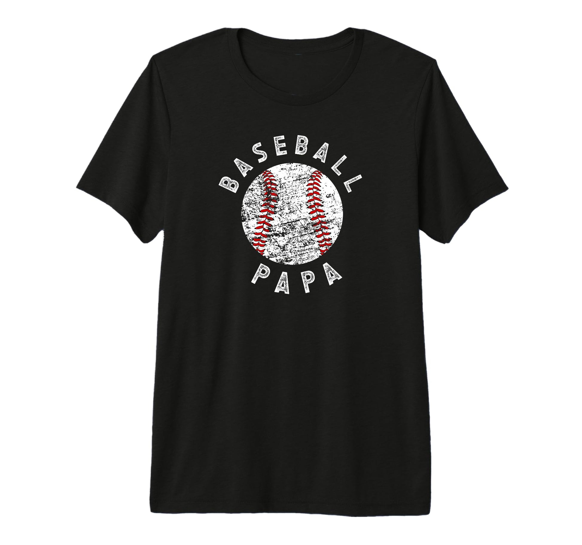 Mens Proud Baseball Papa Grandpa Papa T-Shirt - Trendy Graphic for Adults - T-Shirt, Sweatshirt, Hoodie