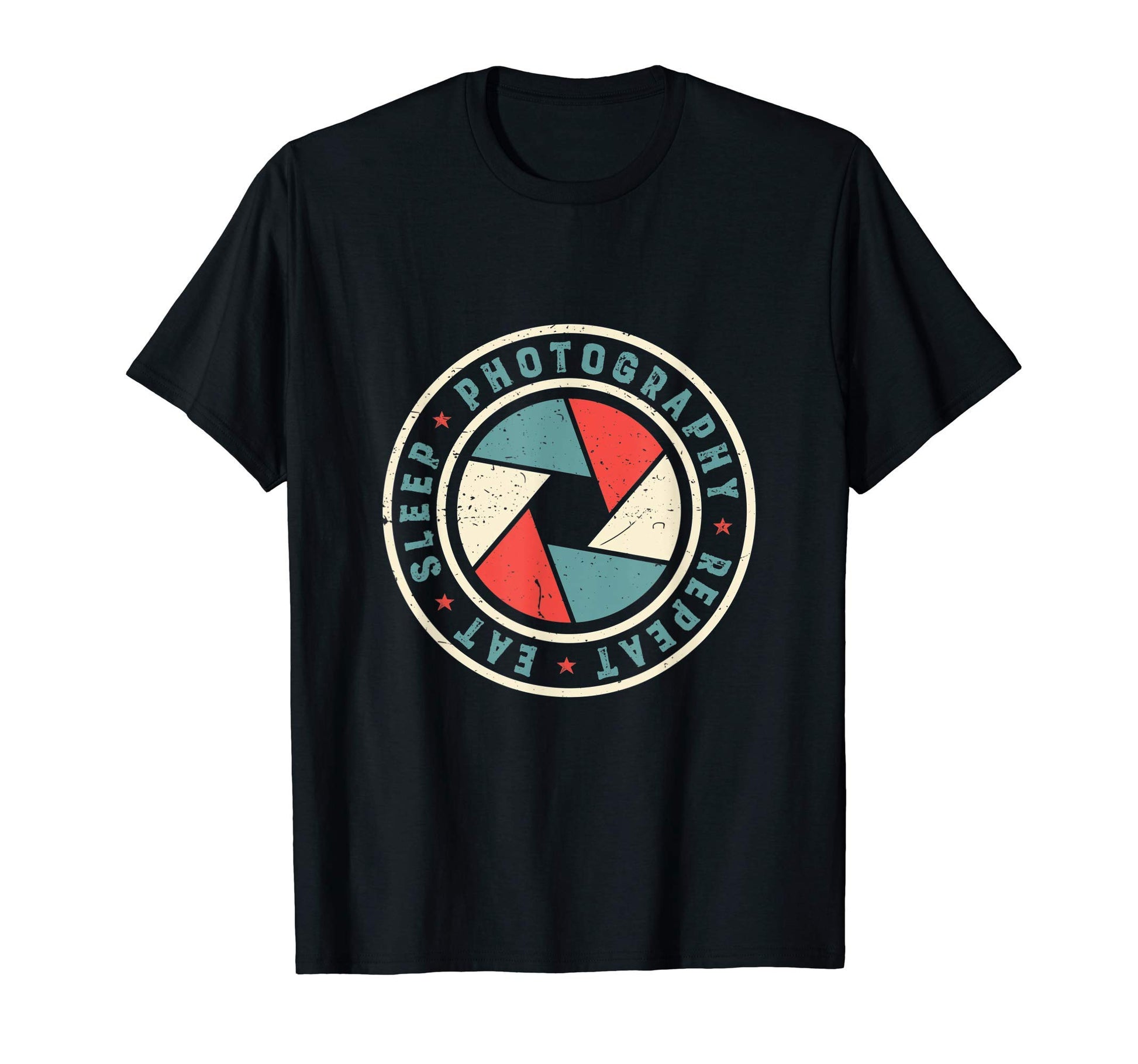 Eat Sleep Photography Repeat Camera T-Shirt - Minimalist Print for Adults - T-Shirt, Sweatshirt, Hoodie