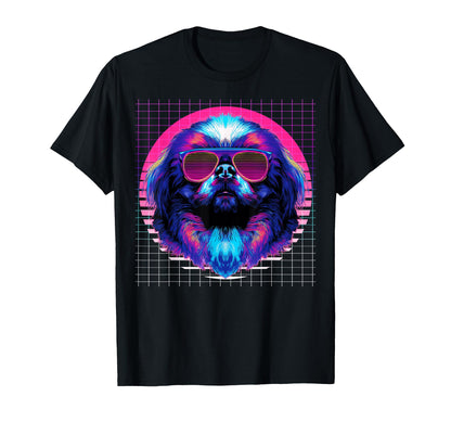 Pekingese Sunglasses Dog T-Shirt - Casual Everyday Wear for Adults - T-Shirt, Sweatshirt, Hoodie