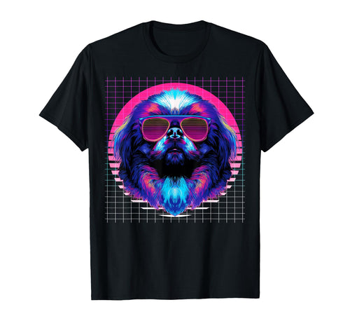 Pekingese Sunglasses Dog T-Shirt - Casual Everyday Wear for Adults - T-Shirt, Sweatshirt, Hoodie