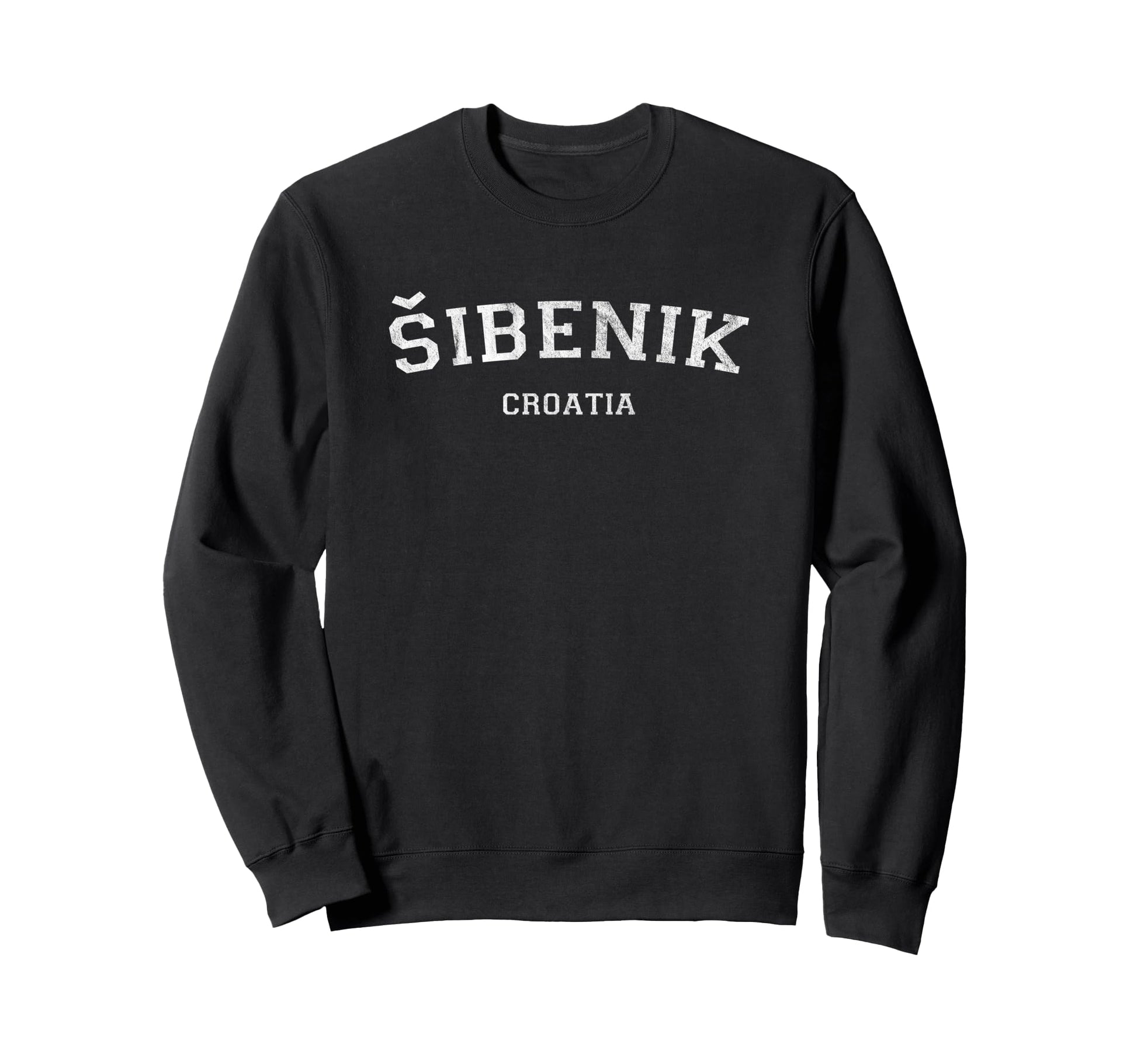 Varsity Sibenik Croatia Sweatshirt - Streetwear Style for Adults - T-Shirt, Sweatshirt, Hoodie