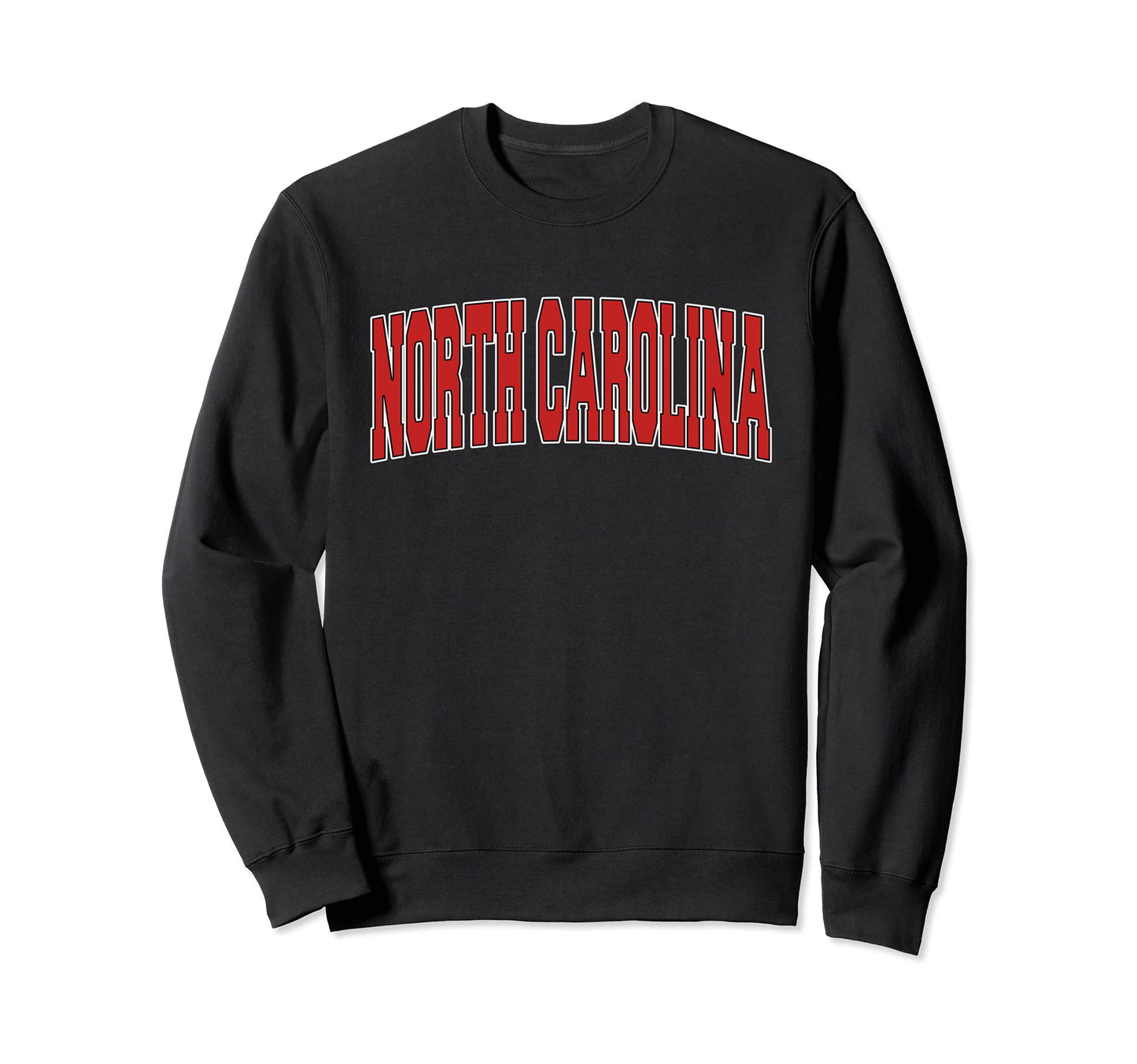 North Carolina Usa State Nc Varsity Sweatshirt - Unique Graphic Men Women - T-Shirt, Sweatshirt, Hoodie