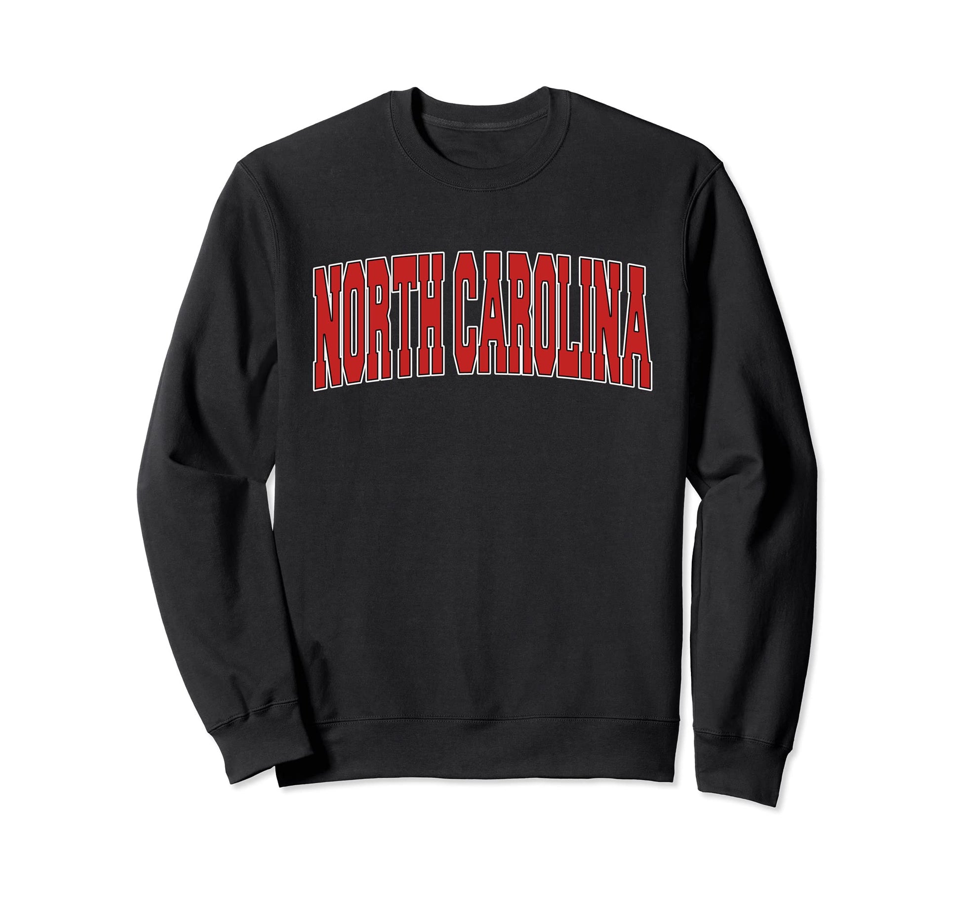 North Carolina Usa State Nc Varsity Sweatshirt - Unique Graphic Men Women - T-Shirt, Sweatshirt, Hoodie