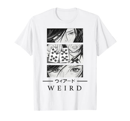Anime Wird Japanese Art Aesthetic T-Shirt - Aesthetic Graphic Unisex - T-Shirt, Sweatshirt, Hoodie