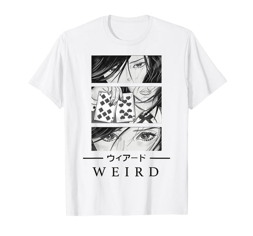Anime Wird Japanese Art Aesthetic T-Shirt - Aesthetic Graphic Unisex - T-Shirt, Sweatshirt, Hoodie