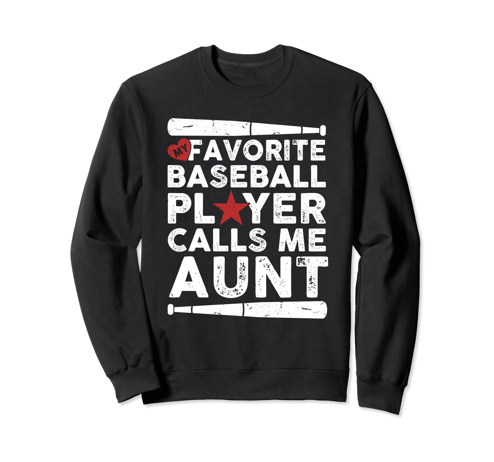 Baseball My Favorite Baseball Sweatshirt - Casual Everyday Wear Men Women - T-Shirt, Sweatshirt, Hoodie