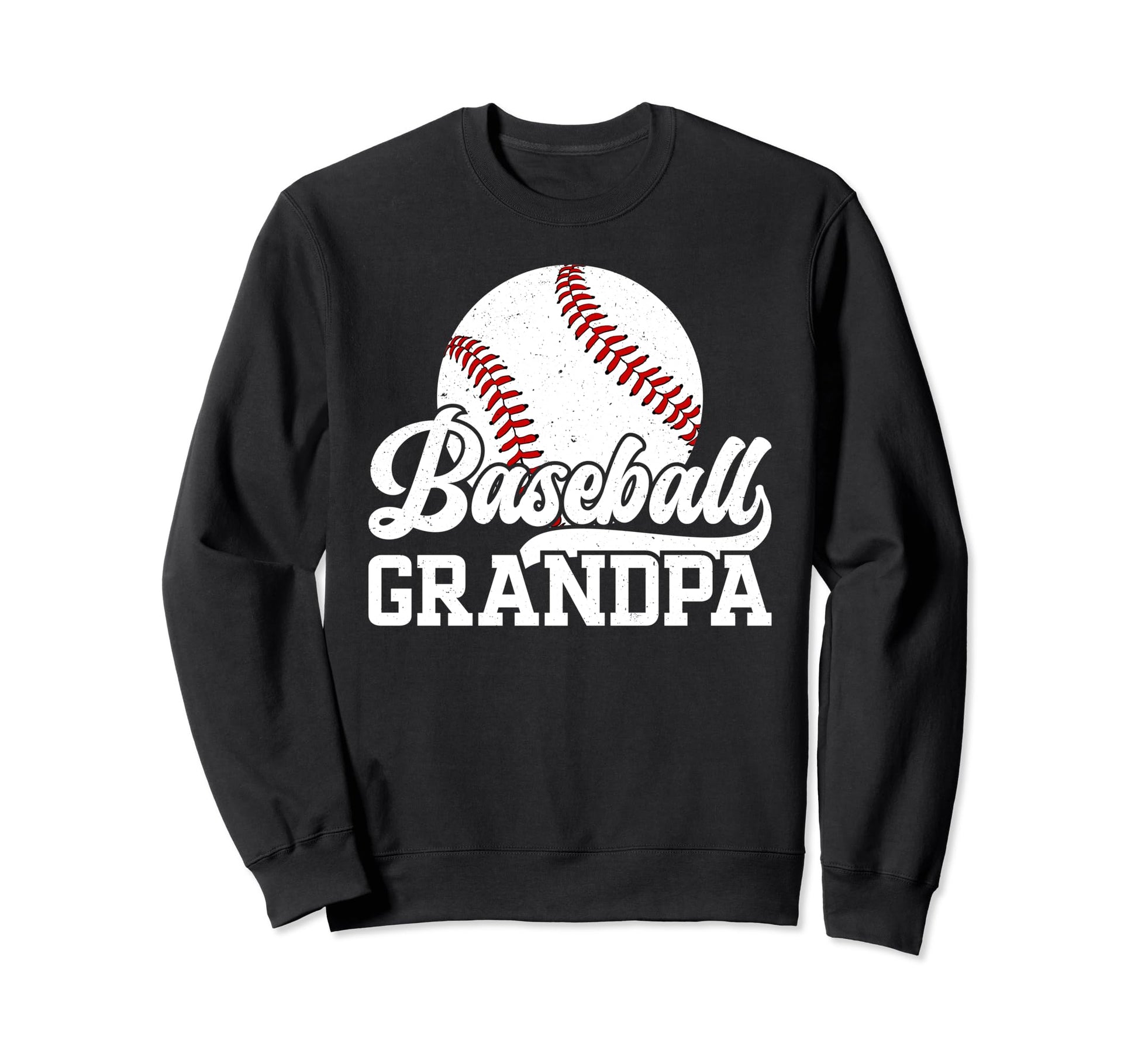 Baseball Grandpa Baseball Player Sweatshirt - Casual Everyday Wear Unisex - T-Shirt, Sweatshirt, Hoodie