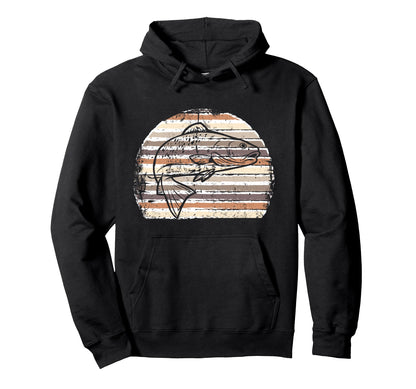 Rainbow Trout Fishing Fisherman Hoodie - Fun Novelty Design for Adults - T-Shirt, Sweatshirt, Hoodie