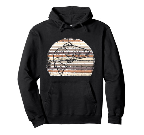 Rainbow Trout Fishing Fisherman Hoodie - Fun Novelty Design for Adults - T-Shirt, Sweatshirt, Hoodie