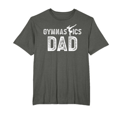 Gymnastics Dad Gymnast Dad Proud T-Shirt - Fun Novelty Design Unisex - T-Shirt, Sweatshirt, Hoodie